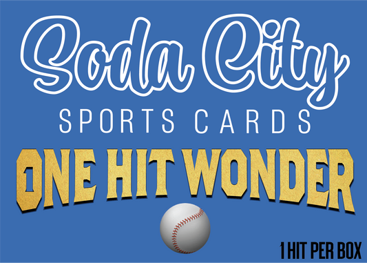 Soda City ONE HIT WONDER Baseball